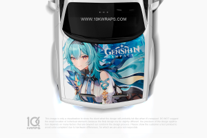 Genshin Impact Car Stickers Made With Top 3M Anime Itasha Vinyl