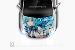 Genshin Impact Car Stickers Made With Top 3M Anime Itasha Vinyl