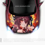 Genshin Impact Car Stickers Made With Top 3M Anime Itasha Vinyl