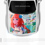Genshin Impact Car Decals Made With Top 3M Anime Itasha Vinyl