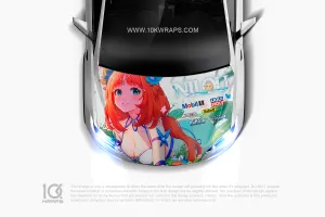 Genshin Impact Car Decals Made With Top 3M Anime Itasha Vinyl