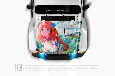 Genshin Impact Car Decals Made With Top 3M Anime Itasha Vinyl