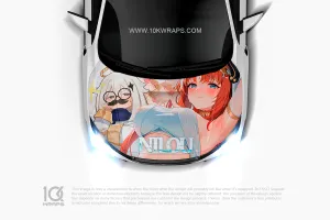 Genshin Impact Car Decals Made With Top 3M Anime Itasha Vinyl