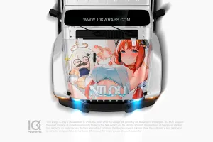Genshin Impact Car Decals Made With Top 3M Anime Itasha Vinyl