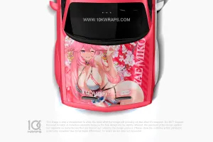 Genshin Impact Car Decals Made With Top 3M Anime Itasha Vinyl