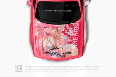 Genshin Impact Car Decals Made With Top 3M Anime Itasha Vinyl