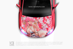 Genshin Impact Car Decals Made With Top 3M Anime Itasha Vinyl