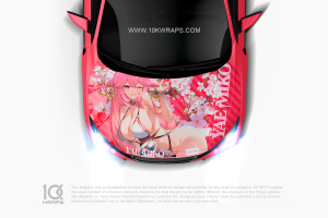 Genshin Impact Car Decals Made With Top 3M Anime Itasha Vinyl