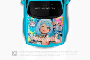 Genshin Impact Car Stickers Made With Top 3M Anime Itasha Vinyl