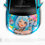 Genshin Impact Car Stickers Made With Top 3M Anime Itasha Vinyl
