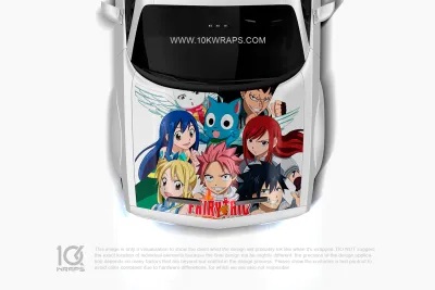 Fairy Tail Car Accessories Anime Decals Made With Top 3M Vinyl