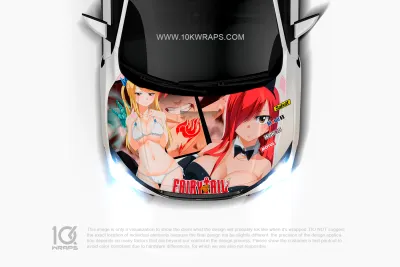 Fairy Tail Car Accessories Anime Decals Made With Top 3M Vinyl