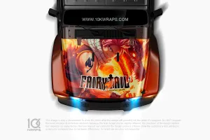 Fairy Tail Car Decal Anime Stickers Made With Top 3M Vinyl Wrap