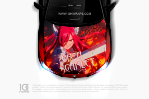 Fairy Tail Car Sticker Anime Decals Made With Top 3M Vinyl Wrap