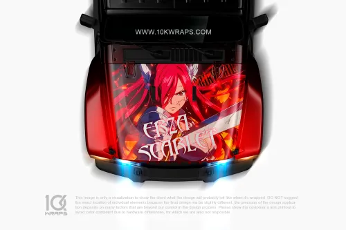 Fairy Tail Car Sticker Anime Decals Made With Top 3M Vinyl Wrap