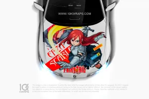 Fairy Tail Car Decal Anime Stickers Itasha Car 3M Vinyl Wrap