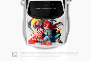 Fairy Tail Car Decal Anime Stickers Itasha Car 3M Vinyl Wrap