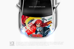 Fairy Tail Car Decal Anime Stickers Itasha Car 3M Vinyl Wrap