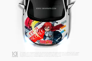 Fairy Tail Car Decal Anime Stickers Itasha Car 3M Vinyl Wrap