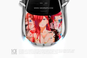 Fairy Tail Car Stickers Anime Decal Made With Top 3M Vinyl Wrap