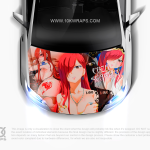 Fairy Tail Car Stickers Anime Decal Made With Top 3M Vinyl Wrap