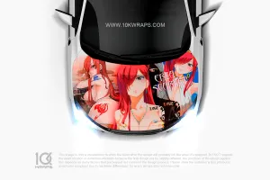 Fairy Tail Car Stickers Anime Decal Made With Top 3M Vinyl Wrap