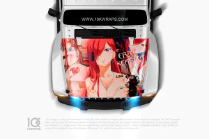Fairy Tail Car Stickers Anime Decal Made With Top 3M Vinyl Wrap