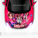 EVA Asuka Car Wraps 11 Made With Top 3M Vinyl - 10KWRAPS