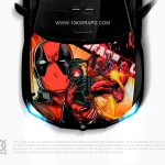 Deadpool Theme Car Wrap [DP-09] - 10K Wraps | Itasha Car Wrap