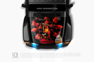 Deadpool Car Decal Stickers - 10K Wraps | Itasha Car Wrap