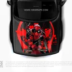 Deadpool Car Decal Stickers - 10K Wraps | Itasha Car Wrap