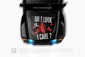Deadpool Stickers For Cars Decal - 10K Wraps | Itasha Car Wrap