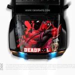 Deadpool Stickers For Cars Decal - 10K Wraps | Itasha Car Wrap