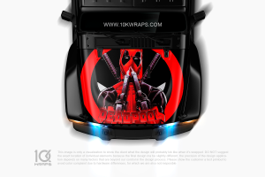 Deadpool Sticker For Car Decal - 10KWraps | Itasha Car Wrap