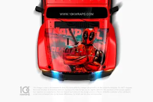 Deadpool Sticker For Car Decal - 10KWraps | Itasha Car Wrap