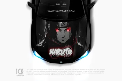 Pain Car Wrap [NA-51] - 10K Wraps | Itasha Car Wrap