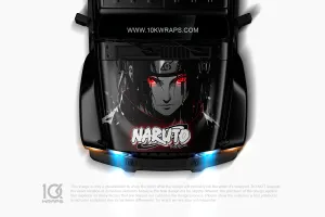 Pain Car Wrap [NA-51] - 10K Wraps | Itasha Car Wrap