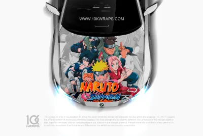 Naruto Anime Uchiha Itachi Car Wrap – Custom Itasha Vinyl Wrap