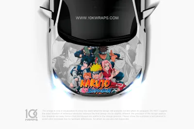 Naruto Anime Uchiha Itachi Car Wrap – Custom Itasha Vinyl Wrap