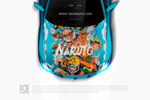 Naruto Anime Uchiha Itachi Car Wrap – Custom Itasha Vinyl Wrap