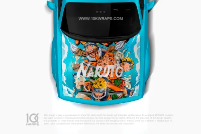 Naruto Anime Uchiha Itachi Car Wrap – Custom Itasha Vinyl Wrap