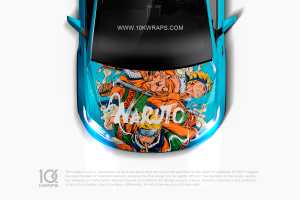 Naruto Anime Uchiha Itachi Car Wrap – Custom Itasha Vinyl Wrap
