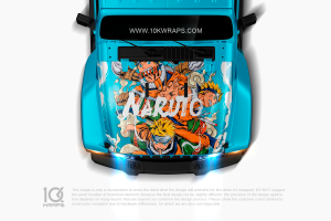 Naruto Anime Uchiha Itachi Car Wrap – Custom Itasha Vinyl Wrap