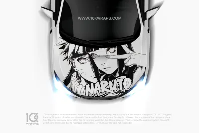 Naruto Car Decal Anime Style Stickers – Custom Itasha Vinyl Wrap