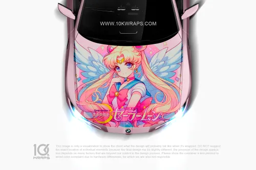 Sailor Moon Car Wraps 11 Made With Top 3M Vinyl - 10KWRAPS