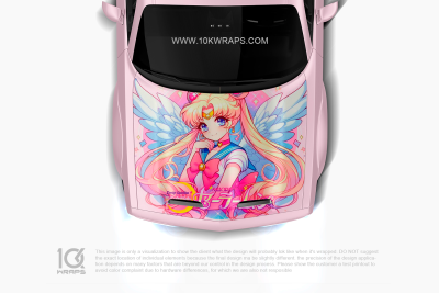 Sailor Moon Car Wraps 11 Made With Top 3M Vinyl - 10KWRAPS