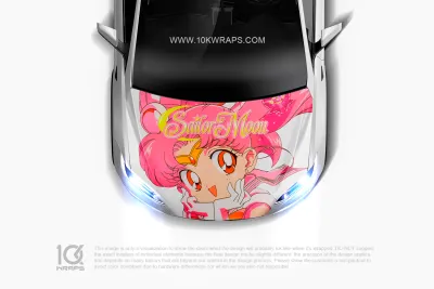 Sailor Moon Car Decal Sticker Made With Top 3MVinyl-10KWRAPS