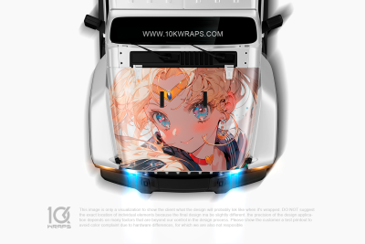 Sailor Moon Car Decal Sticker Made With Top 3MVinyl-10KWRAPS