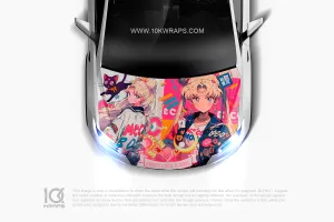 Sailor Moon Decal Car Sticker Made With Top 3MVinyl-10KWRAPS