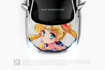 Sailor Moon Car Decal Sticker Made With Top 3MVinyl-10KWRAPS
